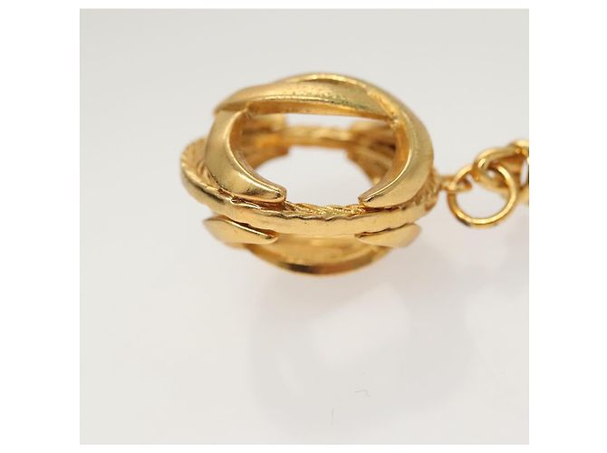 CHANEL COCO Marca Portachiavi metallo Oro CC Auth ar13427 D'oro - vista 6