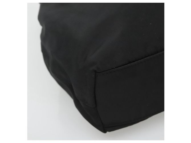 Borsa a spalla Maris Pearl Christian Dior in nylon nero argento autentica BA1374 - vista 14