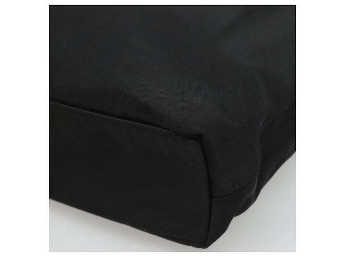 Borsa a spalla Maris Pearl Christian Dior in nylon nero argento autentica BA1374 - vista 9
