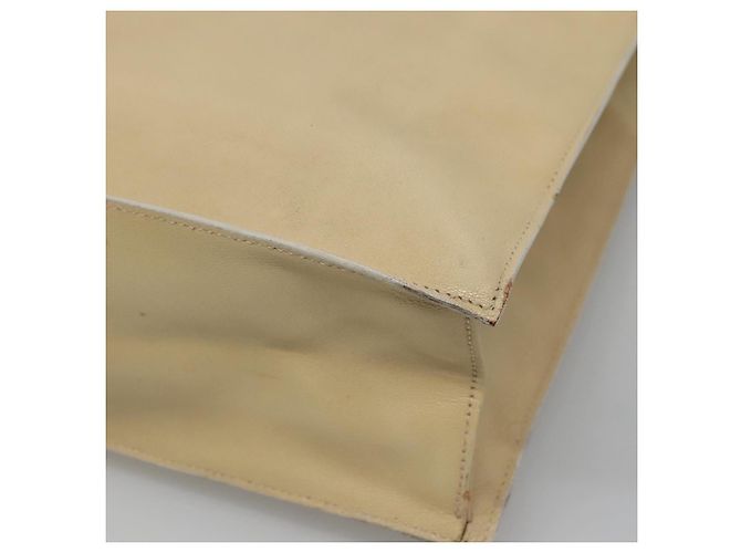 Borsa a mano GUCCI in pelle beige dorato Auth BA1025 D'oro - vista 15