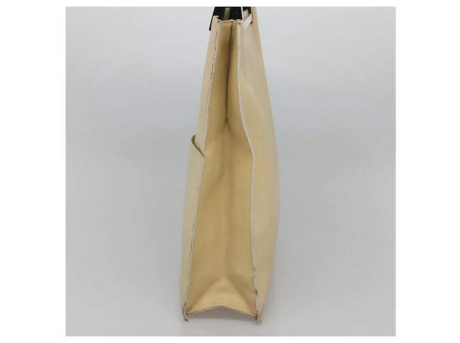 Borsa a mano GUCCI in pelle beige dorato Auth BA1025 D'oro - vista 4