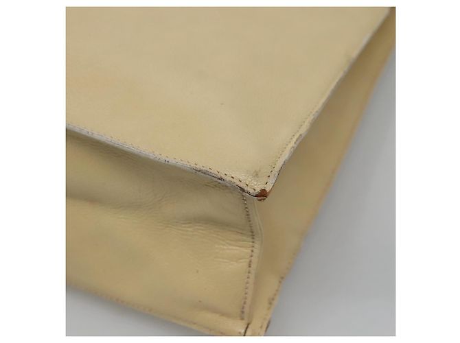 Borsa a mano GUCCI in pelle beige dorato Auth BA1025 D'oro - vista 9
