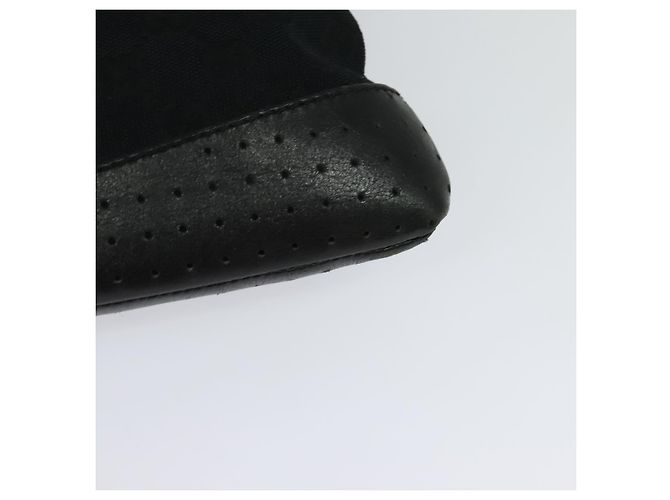 Borsa a Spalla GG Canvas Gucci Nera Argento 145857 001013 Auth bs24306 Nero - vista 16
