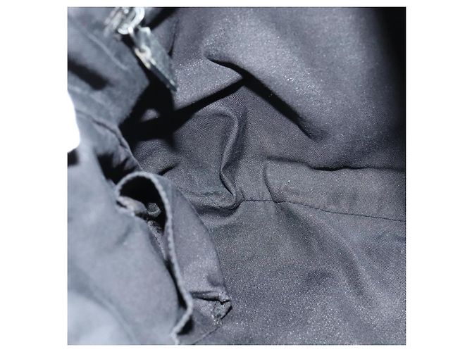 Borsa a Spalla GG Canvas Gucci Nera Argento 145857 001013 Auth bs24306 Nero - vista 19