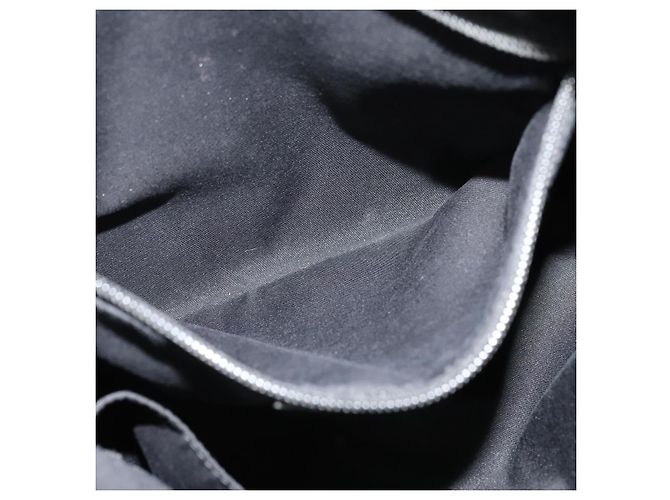 Borsa a Spalla GG Canvas Gucci Nera Argento 145857 001013 Auth bs24306 Nero - vista 20