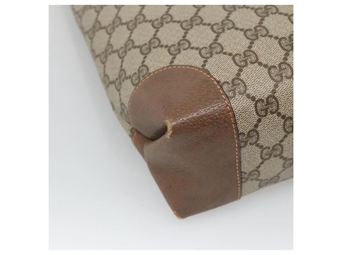 GUCCI GG Supreme Web Sherry Line Borsa Tote PVC Beige 002 904 0222 Auth BA1254 - vista 16
