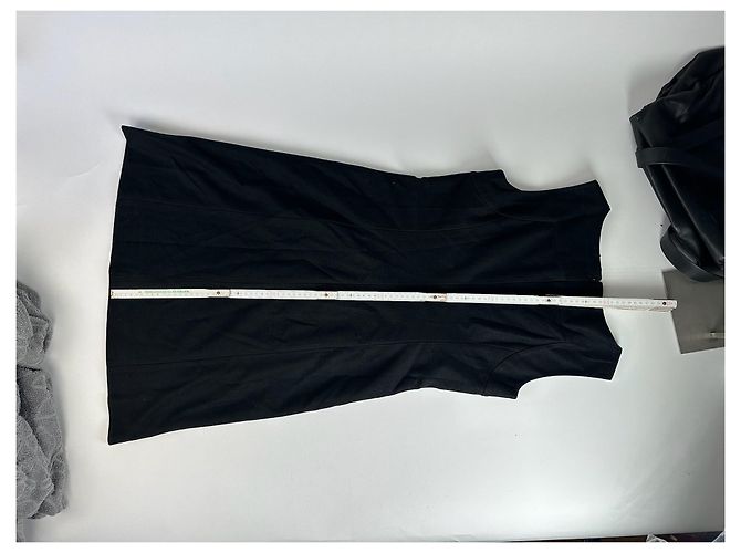 Vintage Courreges Kleid schwarz - Ansicht 8