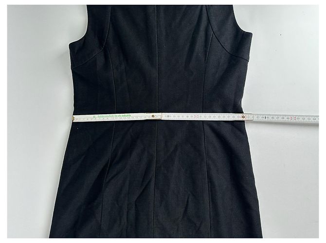Vintage Courreges Kleid schwarz - Ansicht 9