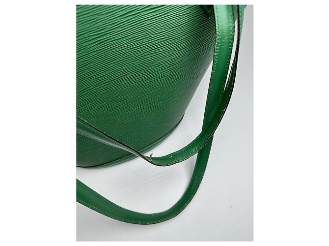 Vintage Louis Vuitton Saint Jacques EPI Leder Tasche grün - Ansicht 12
