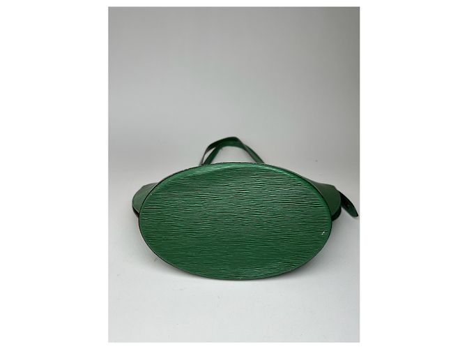 Vintage Louis Vuitton Saint Jacques EPI Leder Tasche grün - Ansicht 5