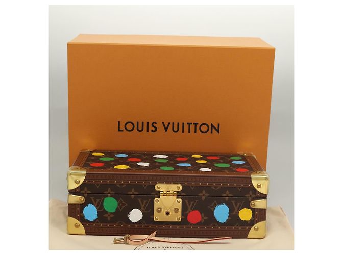 LOUIS VUITTON Coffret 8 Montor M10132 LV Auth BA1049SM Punti Dipinti Yayoi Kusama Monogramma - vista 12