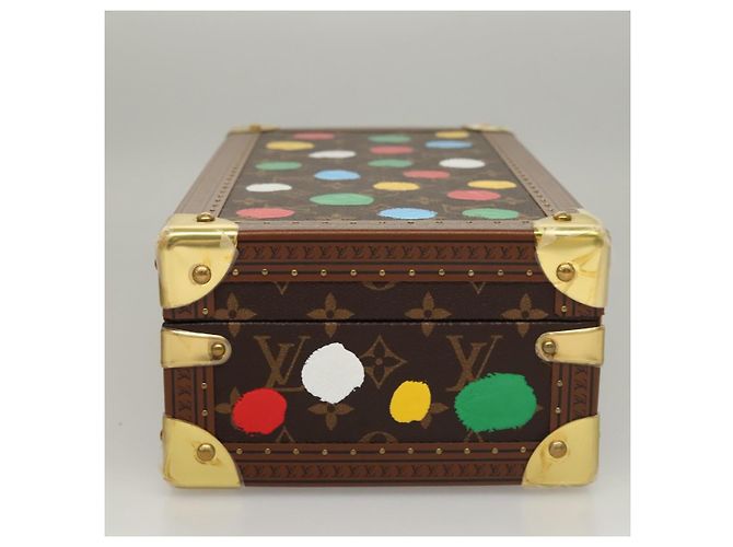 LOUIS VUITTON Coffret 8 Montor M10132 LV Auth BA1049SM Punti Dipinti Yayoi Kusama Monogramma - vista 3
