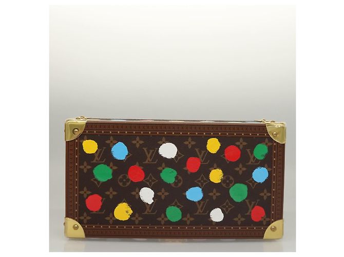 LOUIS VUITTON Coffret 8 Montor M10132 LV Auth BA1049SM Punti Dipinti Yayoi Kusama Monogramma - vista 5