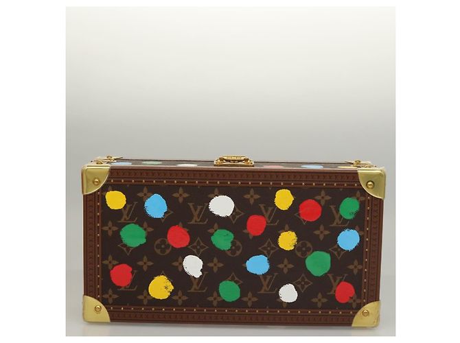 LOUIS VUITTON Coffret 8 Montor M10132 LV Auth BA1049SM Punti Dipinti Yayoi Kusama Monogramma - vista 6