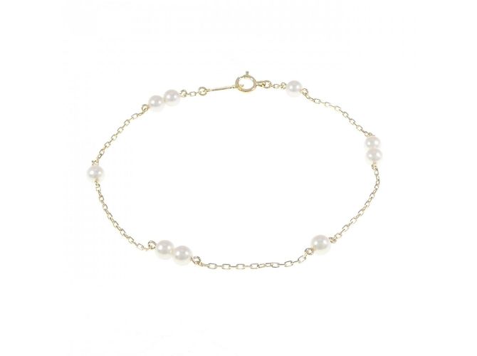 Bracciale Charm in Perle Akoya Mikimoto - vista 2