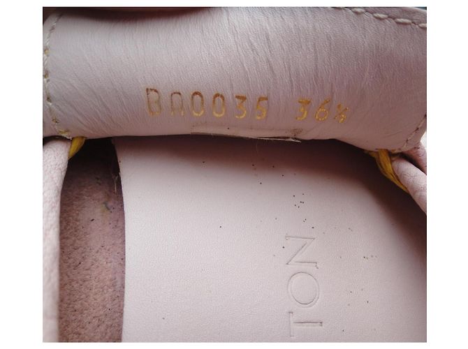 Mocassini Louis Vuitton Rosa in Pelle - vista 6