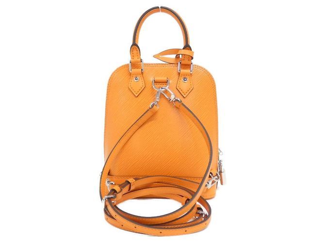 Zaino Alma Louis Vuitton M25104 Arancione - vista 2