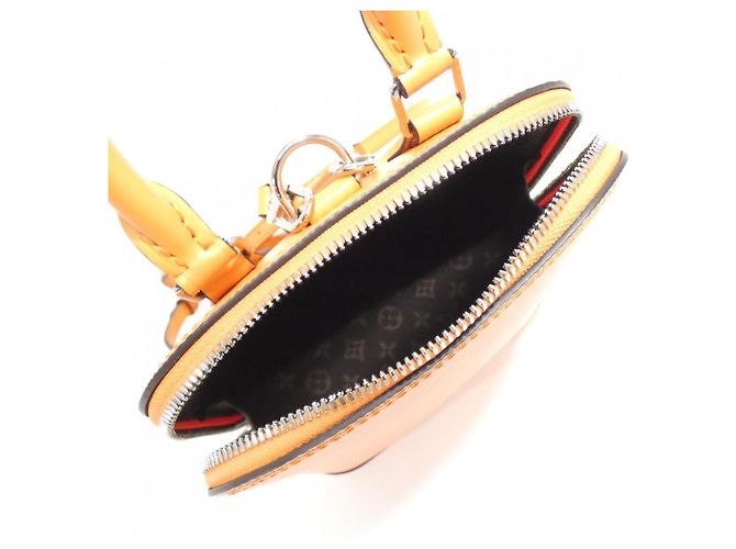 Zaino Alma Louis Vuitton M25104 Arancione - vista 8