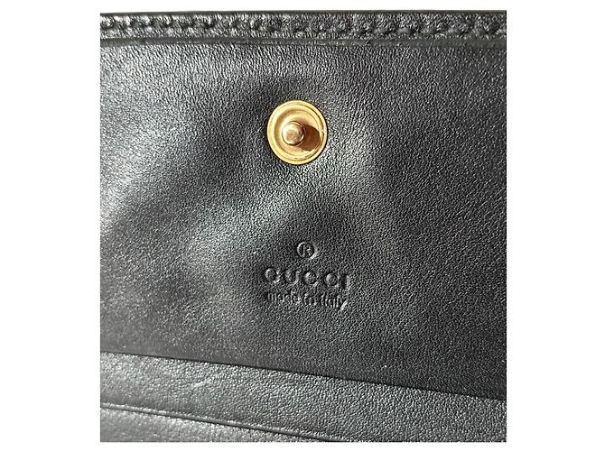 Gucci Black Leather Wallet - view 6