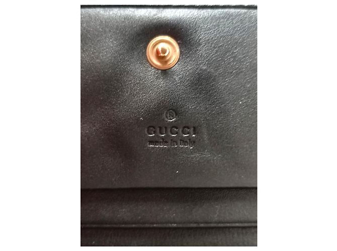 Gucci Black Leather Wallet - view 8