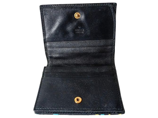 Gucci Black Leather Wallet - view 9