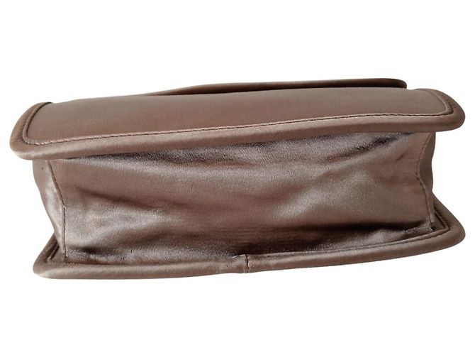 Prada Handtasche aus Seide Grau - Ansicht 16