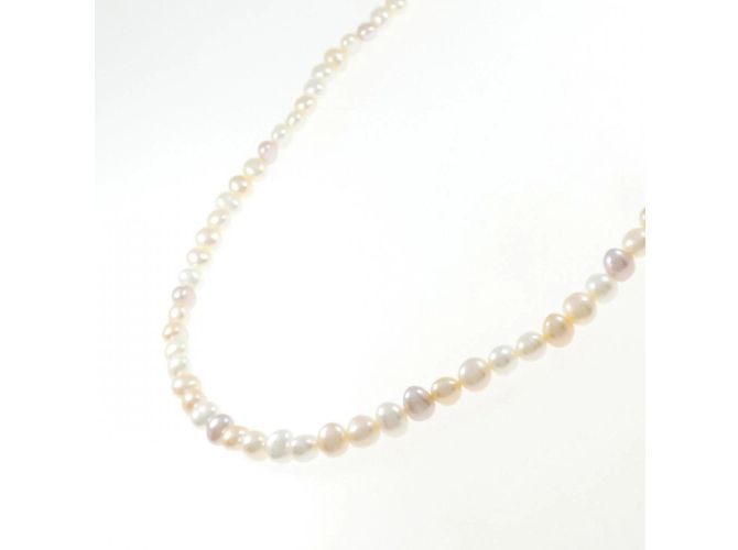 Collier de perles d'eau douce Mikimoto - vue 2