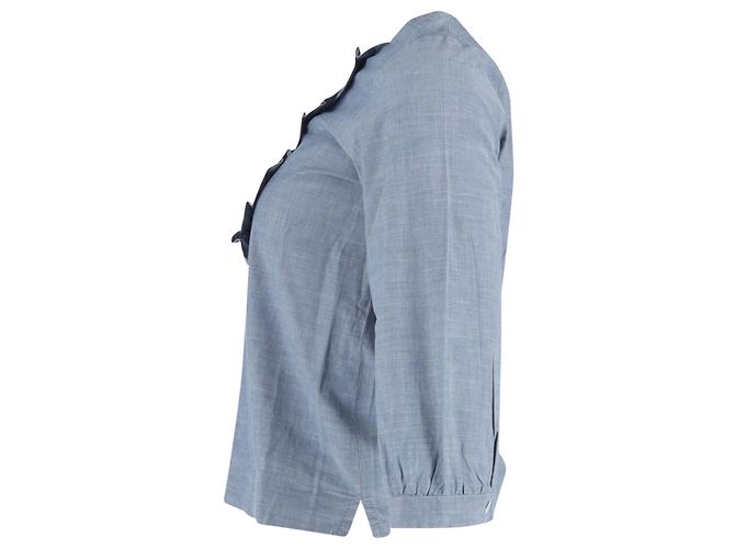 Apc Blusa Cleo A.P.C. en algodón azul Azul claro - vista 2