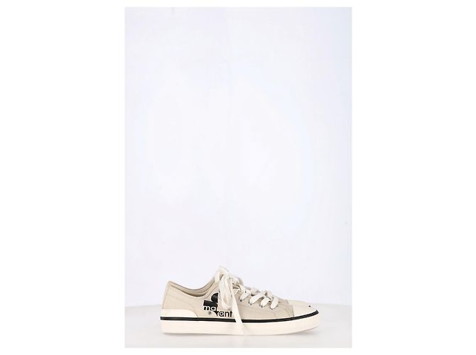 Binko-Sneaker von Isabel Marant aus beigem Canvas - Ansicht 12