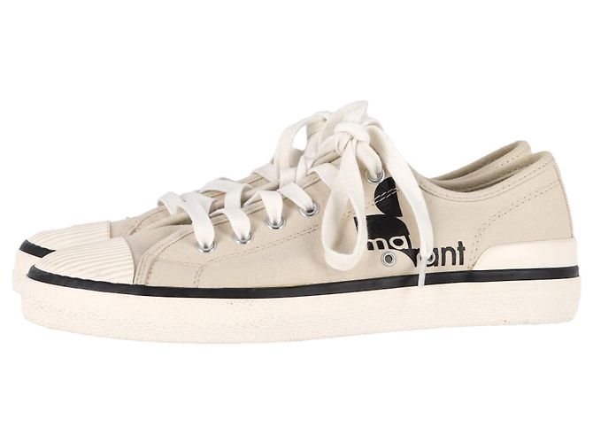 Binko-Sneaker von Isabel Marant aus beigem Canvas - Ansicht 5