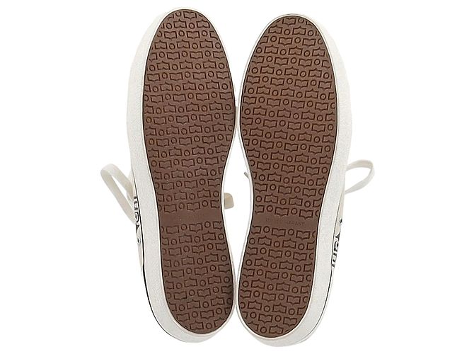 Binko-Sneaker von Isabel Marant aus beigem Canvas - Ansicht 7
