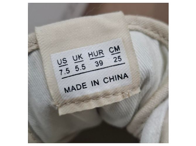 Binko-Sneaker von Isabel Marant aus beigem Canvas - Ansicht 9