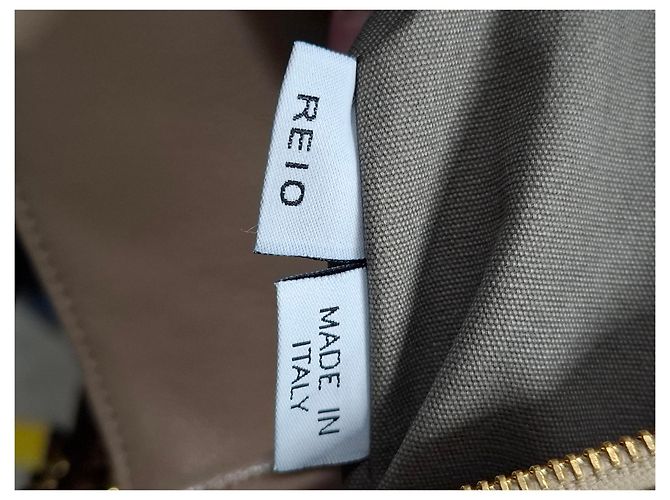 Bolsa de ombro acolchoada Marc Jacobs em couro bege - vista 13