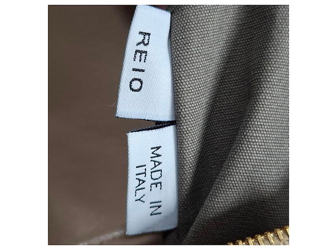 Bolsa de ombro acolchoada Marc Jacobs em couro bege - vista 5
