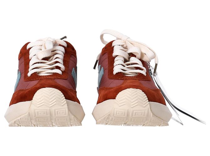 Sneakers Visvim FKT Runner in suede marrone - vista 11