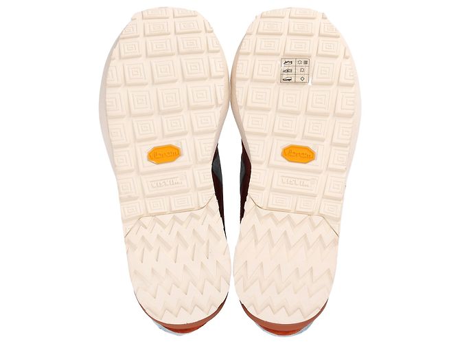 Sneakers Visvim FKT Runner in suede marrone - vista 6
