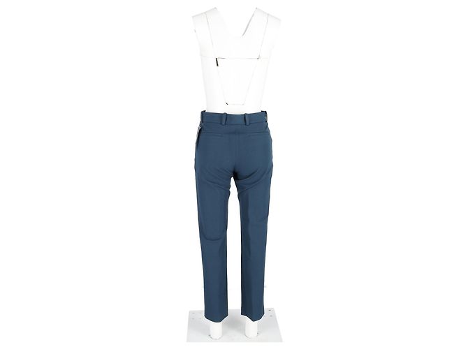 Joseph Eliston Gabardine Stretch-Hose aus blauer Viskose - Ansicht 6