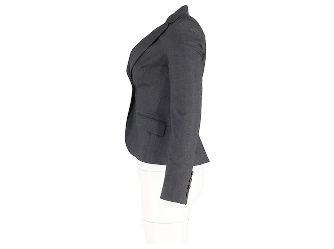 Blazer Theory en lana gris - vista 5