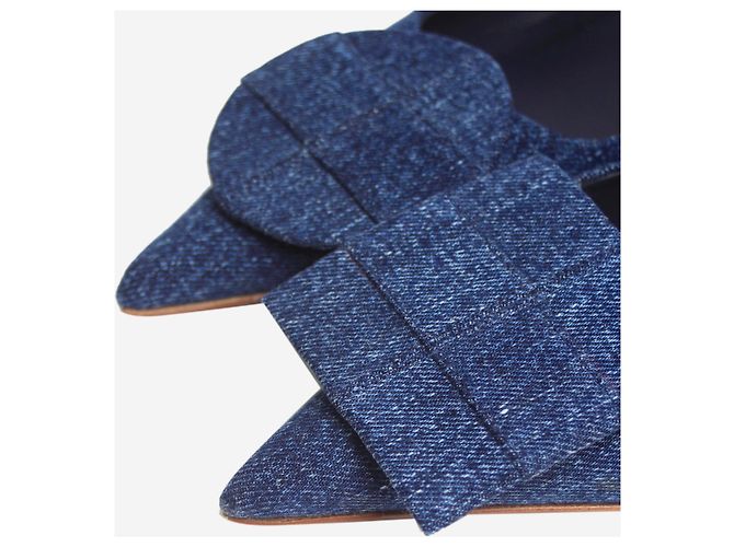 Jacquemus Blaue Denim Les Slingbacks Cubisto Mules - Größe EU 36 - Ansicht 4