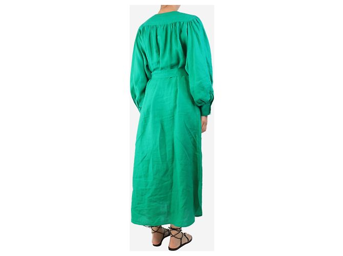 Eres Green Aimee maxi dress - size S - view 2