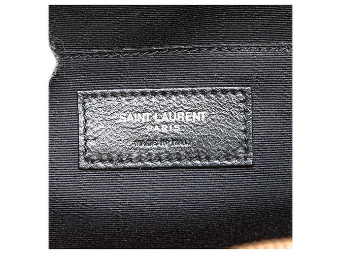 Borsa a tracolla Vicky in agnello rosso Saint Laurent - vista 5
