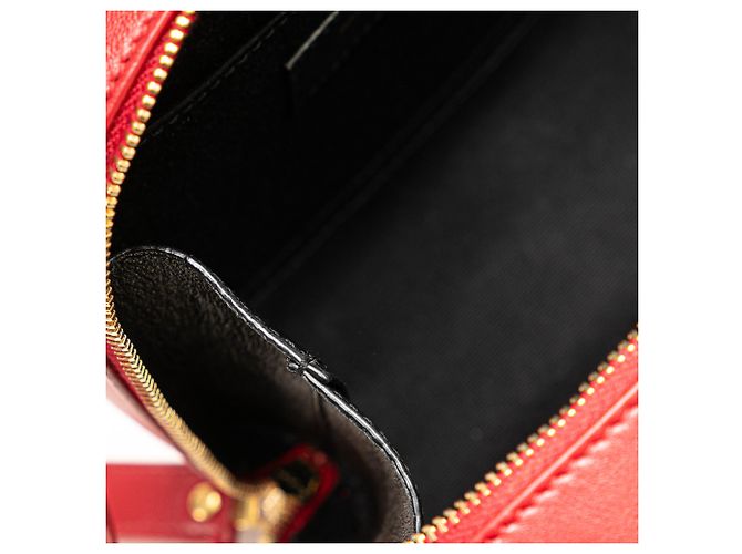 Borsa a tracolla Vicky in agnello rosso Saint Laurent - vista 8