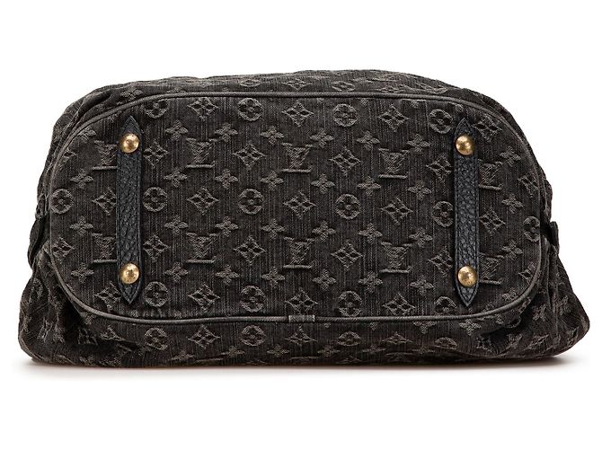 Louis Vuitton Mahina XL Denim Monograma Preto - vista 3