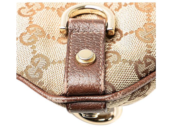 Gucci Beige GG Canvas Abbey D Ring Crossbody - vista 13