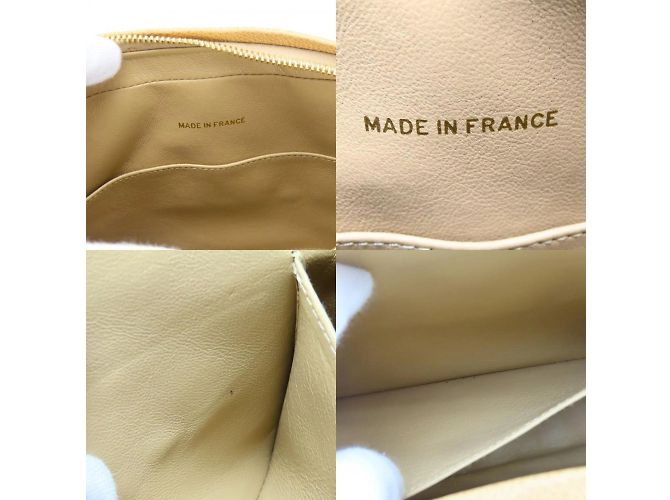 Borsa a spalla beige Chanel - vista 8