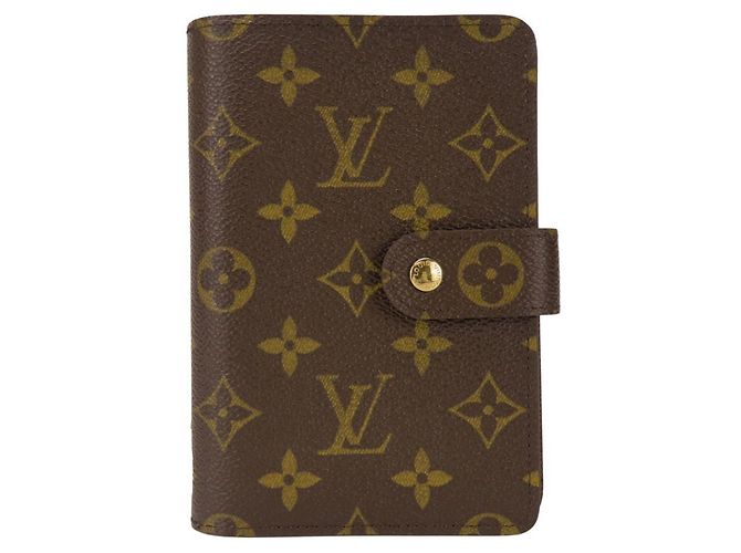 Billetera bi-fold Monogram Louis Vuitton Castaño - vista 11