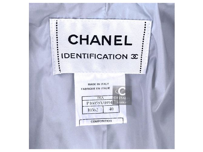Chanel Seltene CC Logo 31 Rue Cambon Pufferjacke Mehrfarben - Ansicht 11