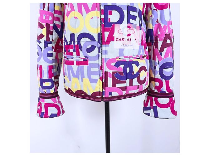 Chanel Seltene CC Logo 31 Rue Cambon Pufferjacke Mehrfarben - Ansicht 7