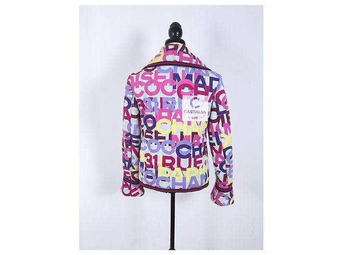 Chanel Seltene CC Logo 31 Rue Cambon Pufferjacke Mehrfarben - Ansicht 8