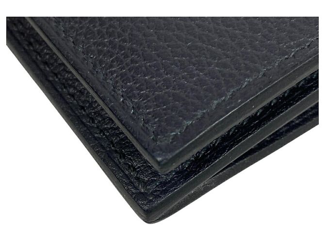 Hermès Monedero largo de tela Hermes Citizen Negro - vista 4